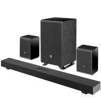 HiVi/惠威 杜比全景声5.1.4声道 回音壁音响 独立大功率低音炮 黑色