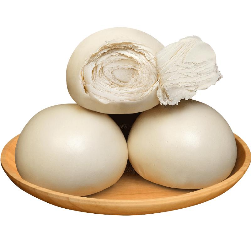 希森 山东手工千层馒头155克*1个戗面老面馒头千层火烧饼北方面食早餐 千层馒头8个+玉米馒头8个