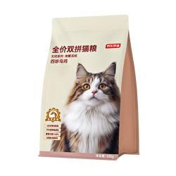 京东京造 全价生骨肉双拼猫粮10kg四珍乌鸡口味成猫幼猫鲜肉猫粮