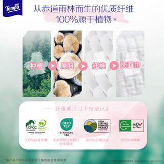 得宝 挂抽两用加大加厚干湿两用棉柔巾