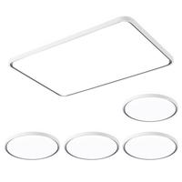 雷士（NVC）全光谱护眼吸顶灯客厅灯卧室智能套餐LED照明灯具-悦晨银S包安装