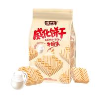 曼士卡 牛奶味夹心 威化饼干