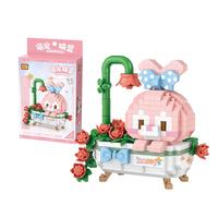 LOZ 俐智 萌宠联盟系列 8806 花浴兔兔