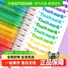 touch mark 彩色闪光啫喱笔荧光笔儿童小学生记号笔果冻笔水彩笔