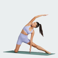 ALL ME柔感裤 裸感抗菌瑜伽普拉提紧身短裤女装adidas阿迪达斯