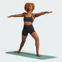 adidas ALL ME柔感裤 裸感透湿排汗抗菌瑜伽普拉提短裤女阿迪达斯 黑色 XS