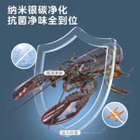 Midea/美的 一级能效 冷柜  钢化玻璃面板 203L