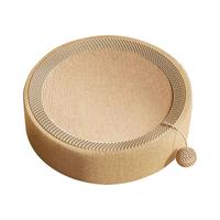 疯狂的主人剑麻猫抓板猫窝耐磨不掉屑耐抓麻绳一体猫爪板大号磨爪器猫咪用品