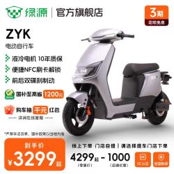 绿源 液冷电动车ZYK新国标长续航电瓶车 无须驾照