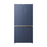 TCL 522升风冷无霜冰箱 超薄平嵌 -40℃深冷锁鲜 双净味 陶瓷蓝轻奢面板 R522P16-UQS瓷釉蓝