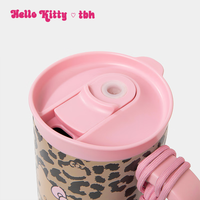 野兽派家居HelloKitty吸管保温随行杯运动水壶不锈钢保冷水杯 Hello_Kitty巨无霸保温吸管杯_经