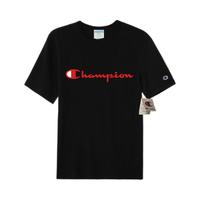 Champion牌宽松休闲logo短袖舒适上衣网球穿搭夏