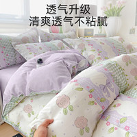 A类亲肤一次性床上四件套床单被套枕套旅行出差酒店加厚隔脏床品