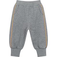 马·拉丁（M.Latin）/童装儿童裤子春男女童小童主题图案印花针织长裤 中杂灰 100cm