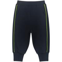 马·拉丁（M.Latin）/童装儿童裤子春男女童小童主题图案印花针织长裤 藏青 120cm