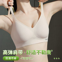 无痕内衣女小胸聚拢防下垂不跑杯夏季透气美背运动文胸罩2025 海洋蓝 + 蜜桃肤 34/75A