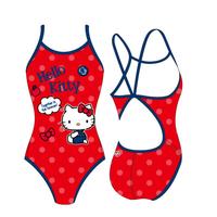 洲克连体泳衣女hellokitty专业运动训练游泳竞速三丽鸥凯蒂猫