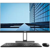 AOC20%大师E33 23.8英寸高清办公一体机电脑台式主机(N5095 8G 256G WIFI 3年上门 键鼠) 黑