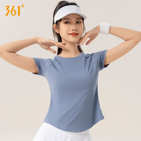 361运动上衣女夏季薄款训练运动短袖t恤服瑜伽服女 2XL