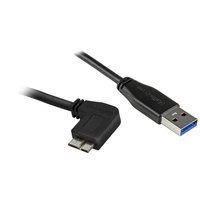 StarTech.com 日本直邮StarTech．comL型右向Micro USB3．0薄型数据线