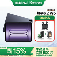 一加 OnePlus 平板 2 Pro 13.2英寸 3.4K144Hz高刷屏 骁龙8至尊版 办公游戏学习OPPO平板 HD28
