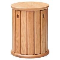 原始原素实木凳子可叠放餐椅橡木板凳边几家用叠叠乐圆凳黑胡桃色4凳L713A 【厂直】橡木黑胡桃色-4凳