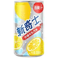  watsons/屈臣氏 含果汁 可乐味汽水  柠檬可乐200mL*24罐 柠檬可乐味 罐装 200