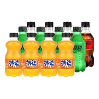 可口可乐 Coca-Cola可口可乐 Coca-Cola6瓶300ml碳酸饮料小瓶装汽水整箱装Coca迷你装 12瓶无糖【无糖可乐雪碧各4瓶】