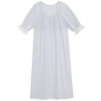 爱慕25夏爱丽丝睡衣女凉感抗菌五分袖带胸垫可外穿家居服长睡裙