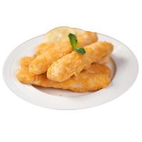 禧美海产 新西兰战舞鳕鱼条2斤(200g*5)长尾鳕 空气炸锅小食 煎炸半成品 【裹粉家庭装】 鳕鱼条 1kg