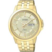 Citizen 西铁城 男士不锈钢石英腕表 BF2013-56P 防水经典