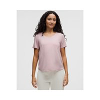  lululemon 莫代尔丝绸扭背短袖衬衫 