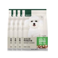 网易严选 改善泪痕鸭肉梨浓汤款三拼全价犬粮1.8kg（赠同款狗粮120g+罐头100g+鸡胸肉30g）
