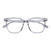essilor/依视路 防蓝光 近视眼镜+镜片 镜架+依视路钻晶膜岩1.60镜片 黑银框