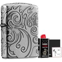 ZIPPO打火机之宝防风煤油 沙丘京东66油贺卡 男 含油套装 沙丘【京东 含油套装】