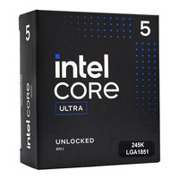 intel 英特尔 酷睿 Ultra 5 245k 盒装 CPU