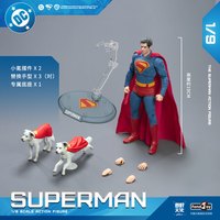 Fondjoy泛乐DC电影版古恩新超人手办摆件人偶送玩具男孩