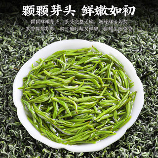 贵名贵州茶叶都匀毛尖2025特级明前嫩芽春茶浓香型散装手工茶罐装500g
