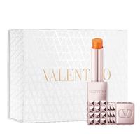 VALENTINO 粉润唇膏400A元气橘水感口红礼盒送闺蜜
