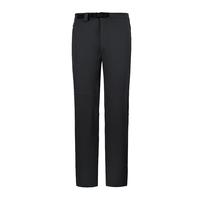 黑冰 25户外登山徒步男士薄款软壳裤 男款耐磨防风透湿软壳长裤 水泥灰 L