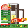 cille 希乐 耐热防烫玻璃杯 450ml咖啡色
