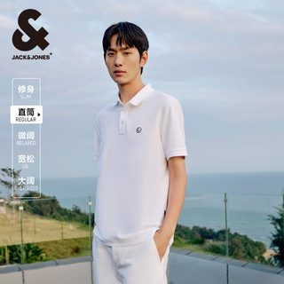 JACK&JONES 杰克琼斯 冰丝凉感 POLO衫