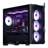 华硕(ASUS) A23光影机箱 前置钢化玻璃/支持背插主板/10Gbps Type-C接口/360水冷/高效散热/免工具拆卸 黑色