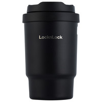 LOCK&LOCK 遇见元气保温杯水杯 陶瓷内胆316不锈钢咖啡杯