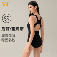 361°361泳衣女款2025年游泳馆莱卡连体三角竞速运动训练泳装 M 套装一【泳衣+手机防水袋】