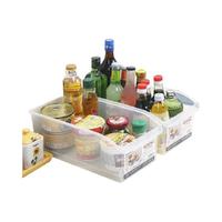 Edo冰箱收纳盒2个抽屉式厨房食品级水果蔬菜鸡蛋盒冷藏保鲜储存盒