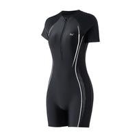 361度泳衣女款2025年连体平角游泳衣女士游泳馆运动泳装