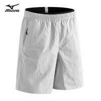 美津浓 Mizuno户外短裤男夏季冰丝速干宽松休闲百搭裤子舒适透气五分裤男 橘色 M
