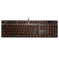 雷柏 V500PRO 104键 有线机械键盘 黑色 雷柏茶轴 单光