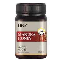 DNZ新西兰 麦卢卡蜂蜜 天然蜂蜜营养品UMF10+500g送 麦卢卡5+500g【 UMF协会认证】